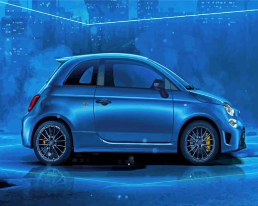 Cool Fiat Abarth Diamond Paintings