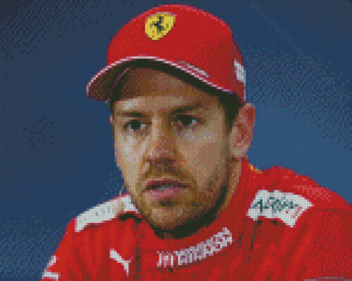 Cool Sebastian Vettel Diamond Paintings