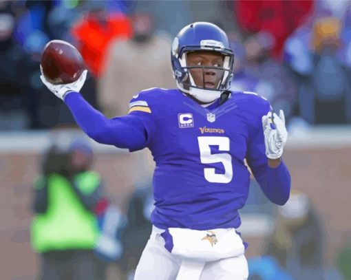 Cool Teddy Bridgewater Diamond Paintings