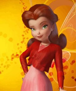 Cute Rosetta Tinker Bell Pixie Hollow Diamond Paintings