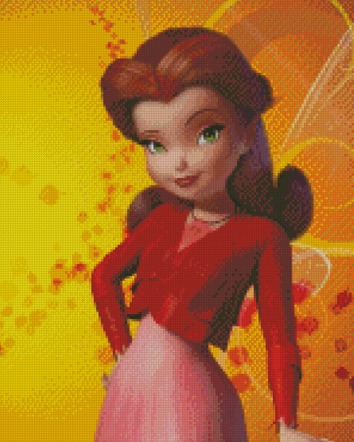 Cute Rosetta Tinker Bell Pixie Hollow Diamond Paintings