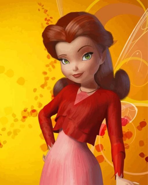 Cute Rosetta Tinker Bell Pixie Hollow Diamond Paintings