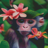 Cute Monkey Diamond Paintings