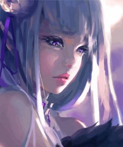 Emilia Face Art Diamond Paintings