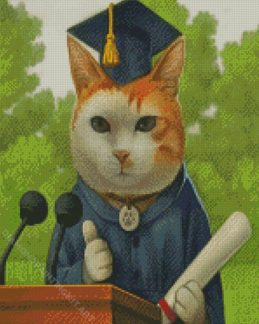 Graduated Cat Diamond Paintings