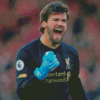 Handsome Alisson Goalkeeper Diamond Paintings