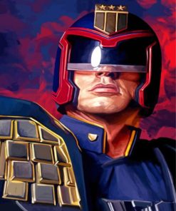 Judge Dredd Diamond Paintings