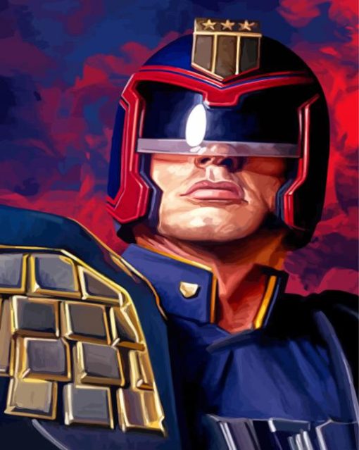 Judge Dredd Diamond Paintings