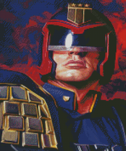 Judge Dredd Diamond Paintings