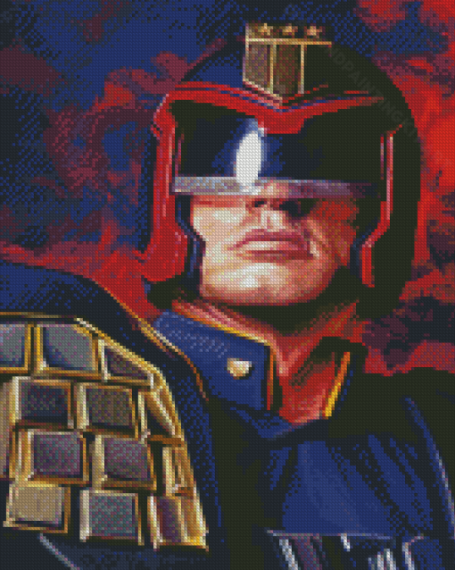 Judge Dredd Diamond Paintings