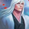 Jushiro Ukitake Character Art Diamond Paintings