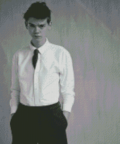 Monochrome Thomas Brodie Sangster Diamond Paintings