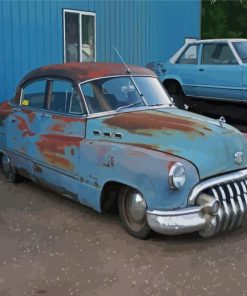 Old Buick 1950 Hot Rod Diamond Paintings