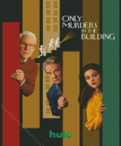 Only Murders In The Building Poster Diamond Paintings