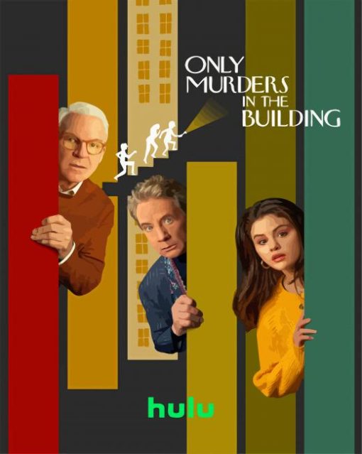 Only Murders In The Building Poster Diamond Paintings