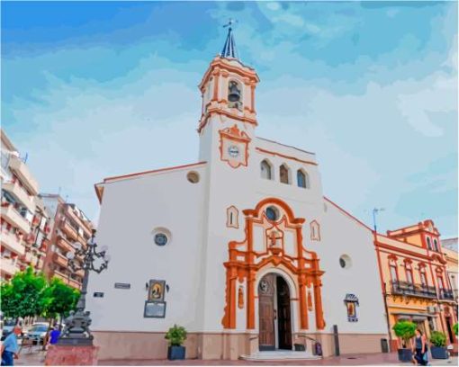 Parish In Huelva Spain Diamond Paintings