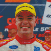 Scott Mclaughlin Smiling Diamond Paintings