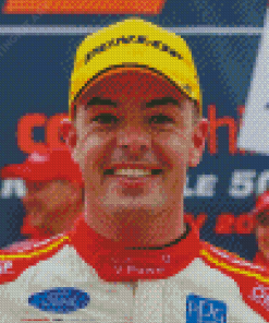 Scott Mclaughlin Smiling Diamond Paintings