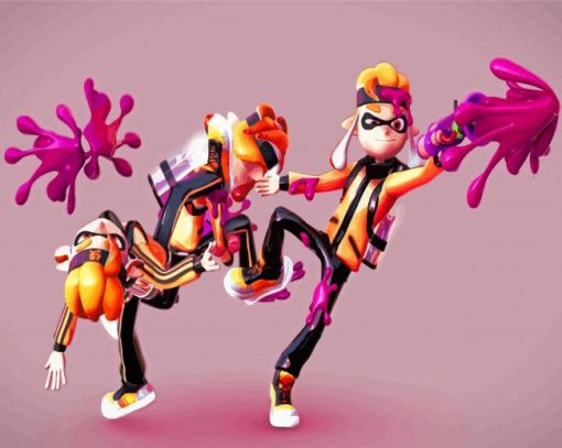 Splatoon Characters Diamond Paintings