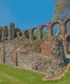 St Botolphs Priory In Colchester Essex Diamond Paintings