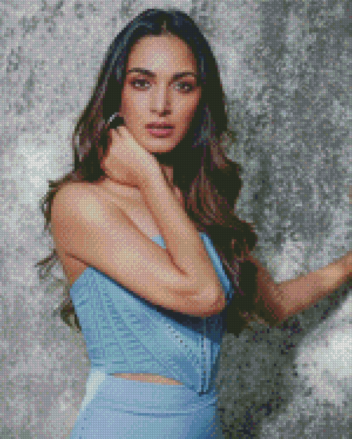 The Indian Actress Kiara Advani Diamond Paintings