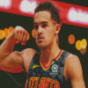 Trae Young Atlanta Hawks Player Diamond Paintings