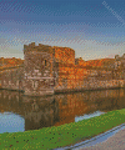 Wales Beaumaris Castle Diamond Paintings