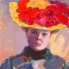 Woman With Hat Pierre Bonnard Diamond Paintings