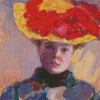 Woman With Hat Pierre Bonnard Diamond Paintings