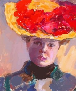 Woman With Hat Pierre Bonnard Diamond Paintings