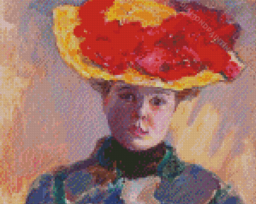 Woman With Hat Pierre Bonnard Diamond Paintings