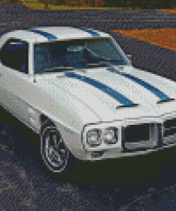 1969 Pontiac Firebird Diamond Paintings