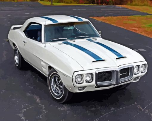 1969 Pontiac Firebird Diamond Paintings