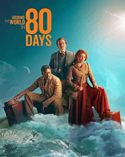 Around The World In 80 Days Movie Poster Diamond Paintings