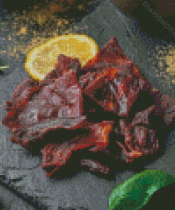 Beef Jerky Lemon Diamond Paintings