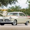 Beige 1956 Dodge Car Diamond Paintings