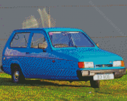 Blue Robin Reliant Diamond Paintings