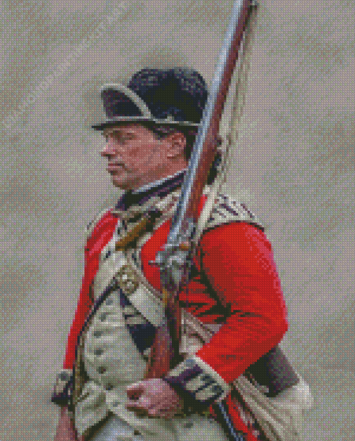 British Soldier Diamond Paintings