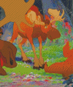 Brother Bear Animation Diamond Paintings