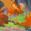 Brother Bear Animation Diamond Paintings