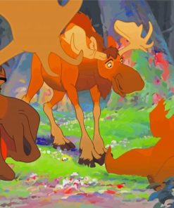 Brother Bear Animation Diamond Paintings