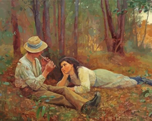 Bush Idyll By Frederick McCubbin Diamond Paintings