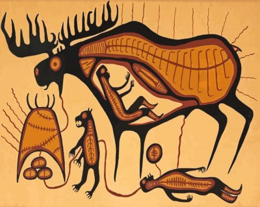 Canadian Indigenous Art Diamond Paintings