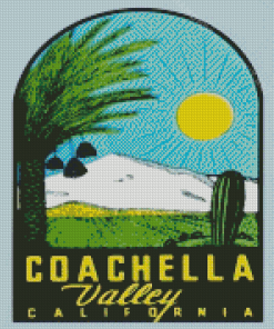 Coachella Valley California Poster Diamond Paintings