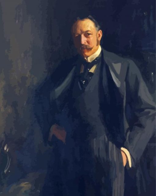 Edward R Bacon By Anders Zorn Diamond Paintings