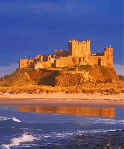 England Bamburgh Castle Diamond Paintings