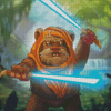 Ewok Art Diamond Paintings