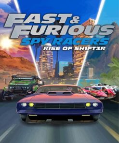 Fast And Furious Spy Racers Poster Diamond Paintings