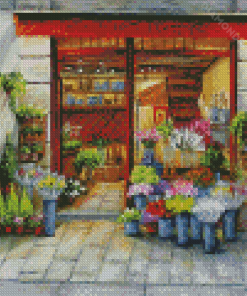 Floral Shop Diamond Paintings