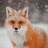 Fox Snow Diamond Paintings